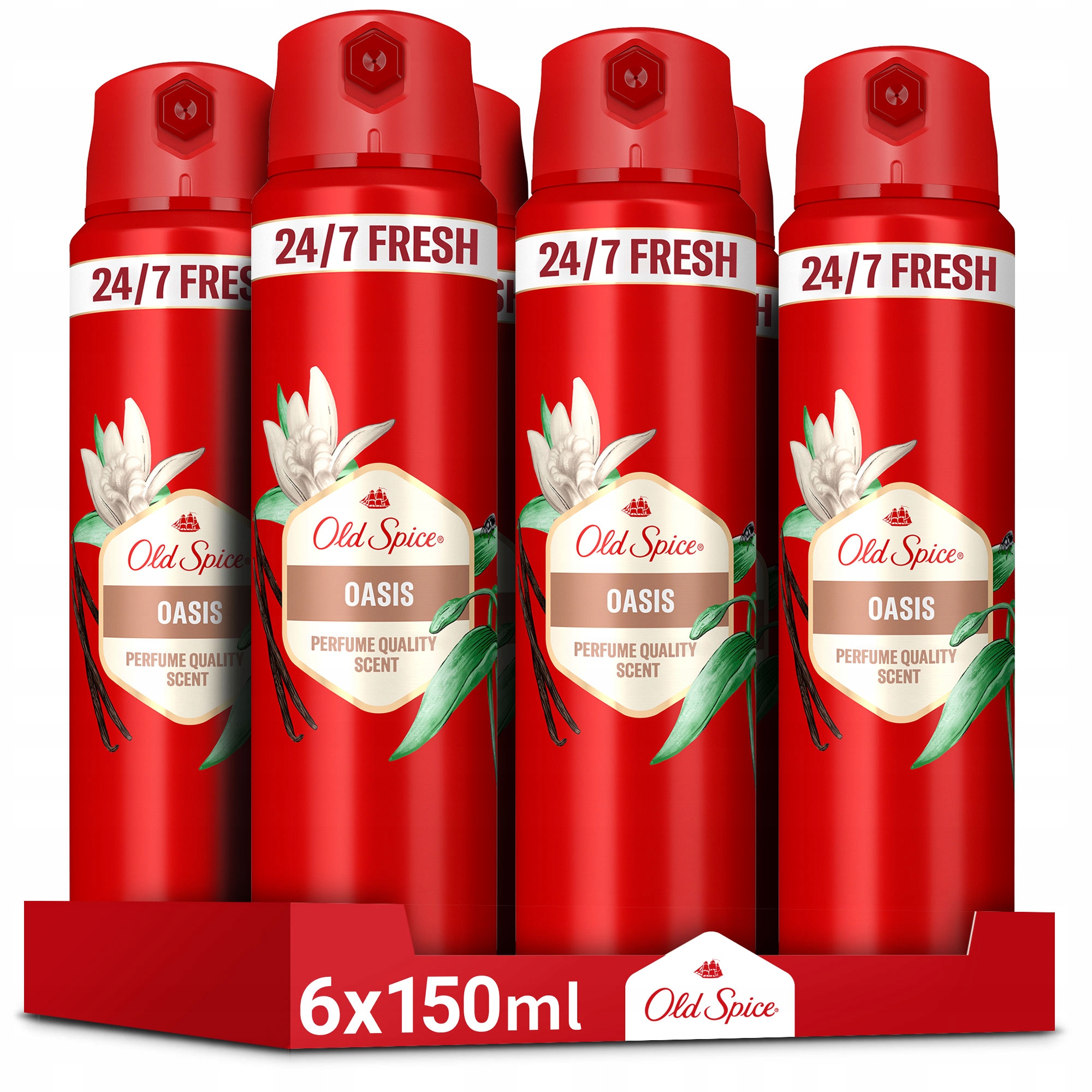Old Spice Deodorant BS OASIS 150ml x6